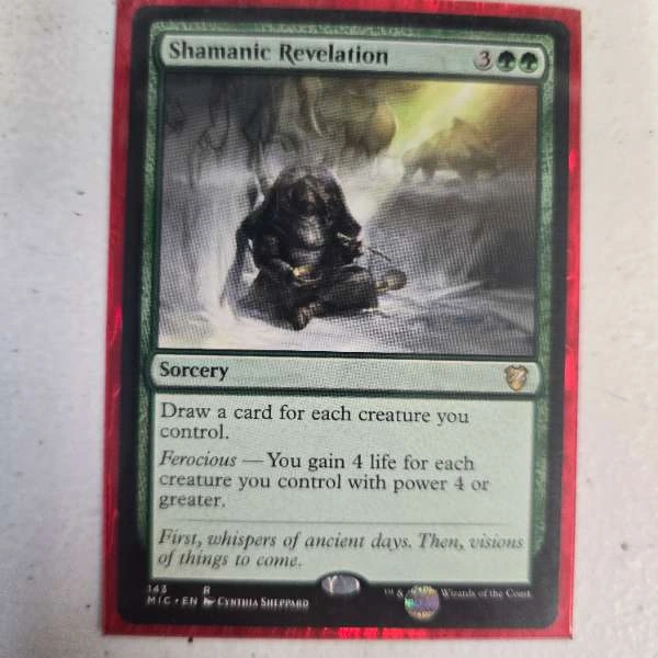 Shamanic Revelation - Commander: Innistrad: Midnight Hunt #143
