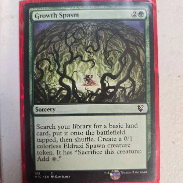 Growth Spasm - Innistrad: Midnight Hunt Commander #139