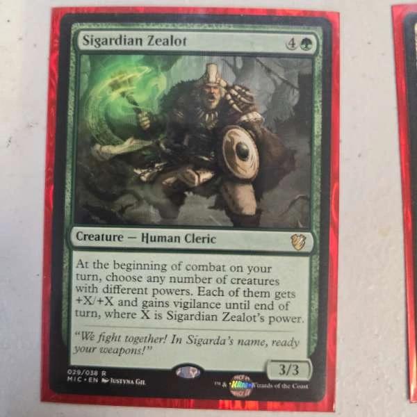 Sigardian Zealot - Innistrad: Midnight Hunt #029/038