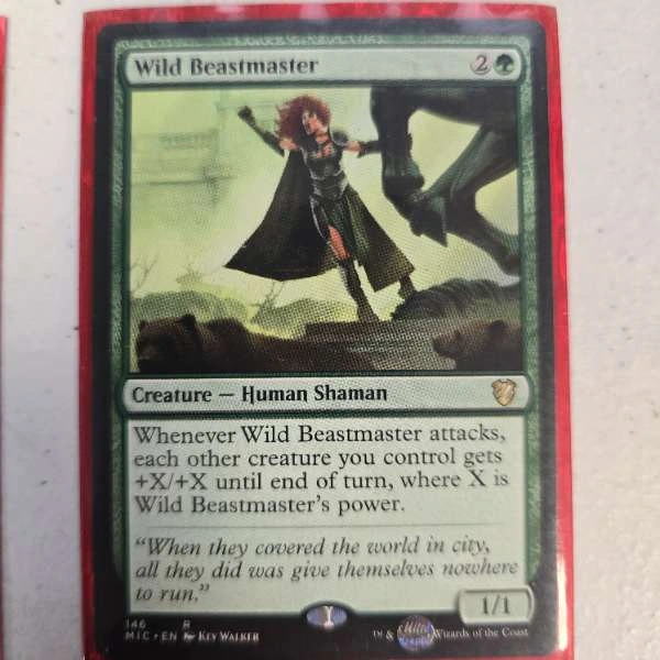 Wild Beastmaster - Innistrad: Midnight Hunt Commander #146