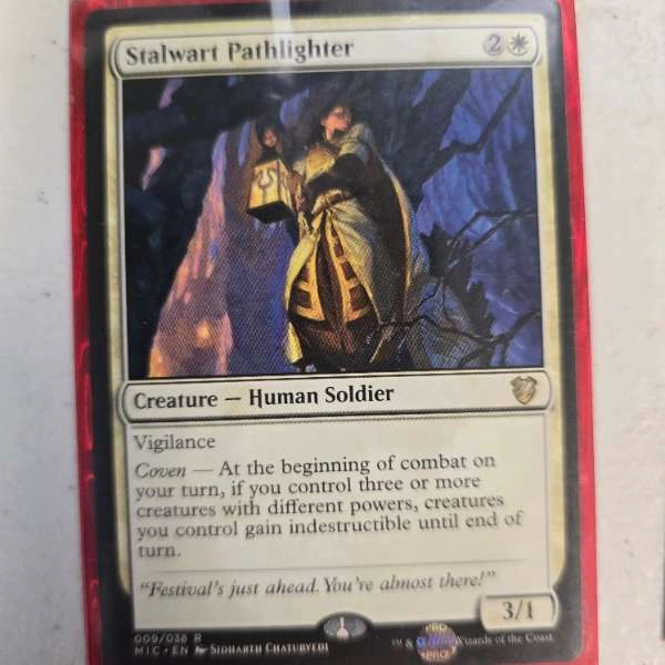 Stalwart Pathlighter - Innistrad: Midnight Hunt #009/038