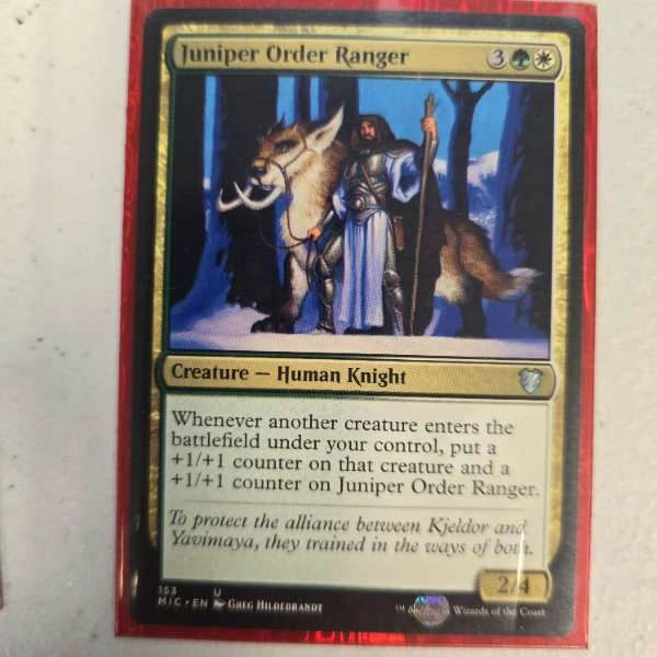 Juniper Order Ranger - Innistrad: Midnight Hunt Commander #153