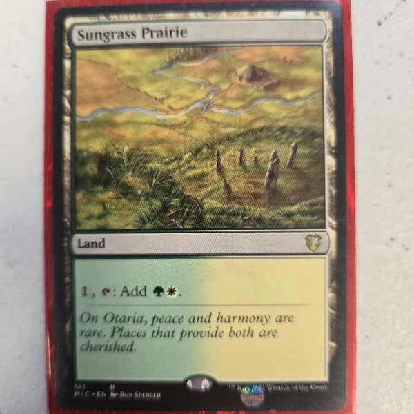 Sungrass Prairie - Innistrad: Midnight Hunt Commander #181