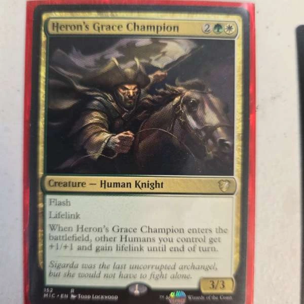 Heron's Grace Champion - Innistrad: Midnight Hunt Commander #152