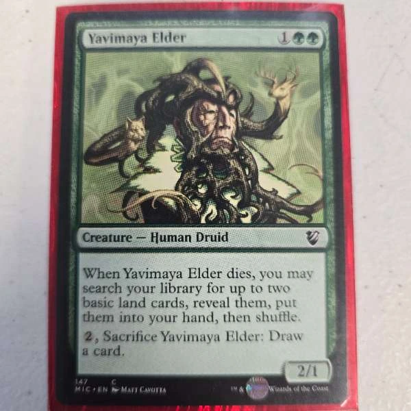 Yavimaya Elder - Innistrad: Midnight Hunt Commander #147