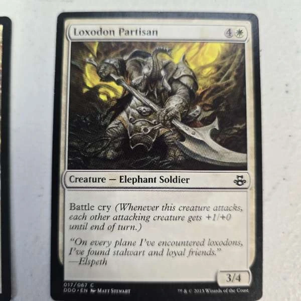 Loxodon Partisan - Duel Decks: Elspeth vs. Kiora #017/067