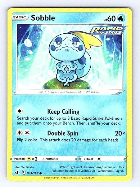 Sobble - Chilling Reign #041/198