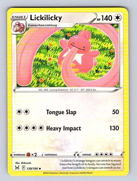 Lickilicky - Lost Origin #139/196
