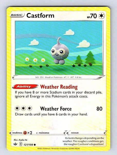 Castform - Chilling Reign #121/198