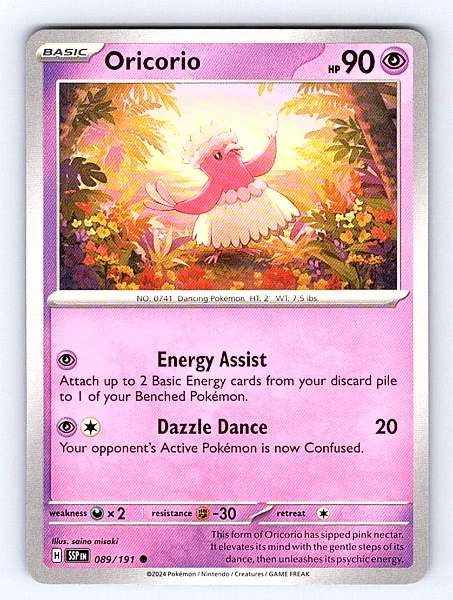 Oricorio - Surging Sparks #089/191