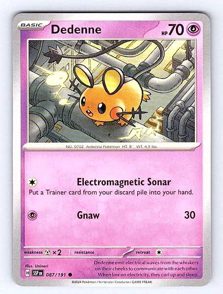 Dedenne - Surging Sparks #087/191