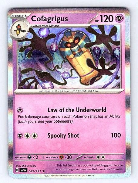 Cofagrigus - Surging Sparks #083/191