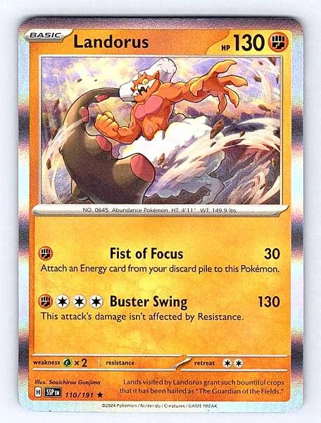 Landorus - Surging Sparks #110/191