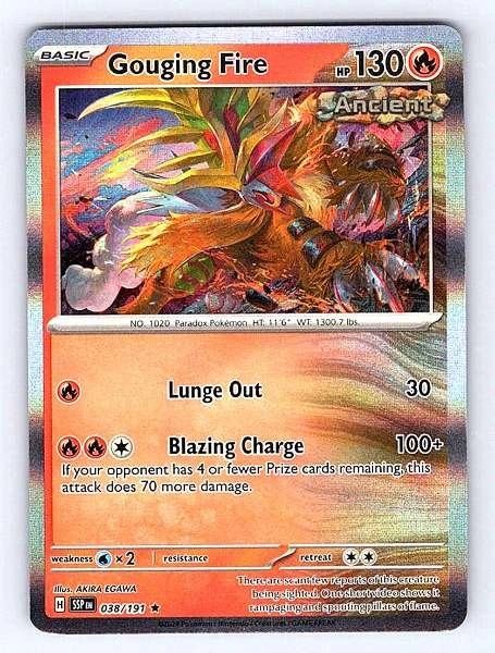 Gouging Fire - Surging Sparks #038/191
