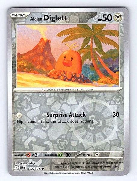 Alolan Diglett - Surging Sparks #122/191