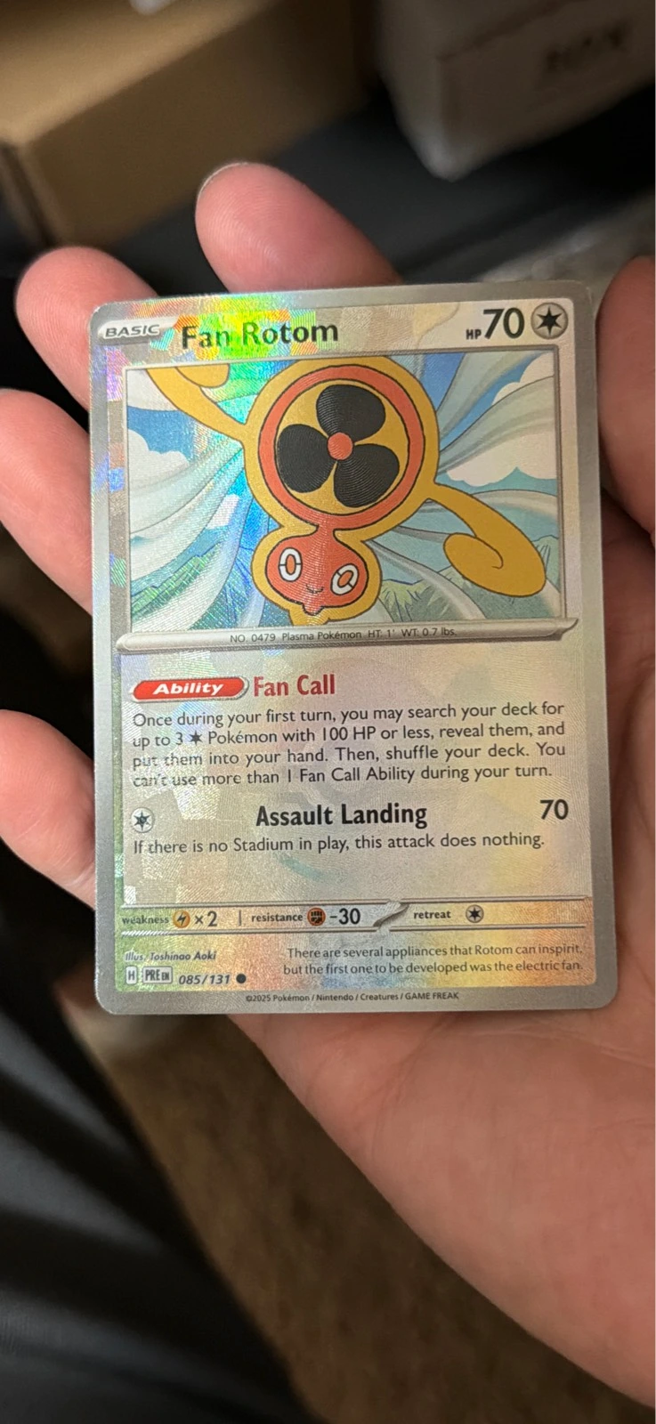 Fan Rotom - Prismatic Evolutions #085/131
