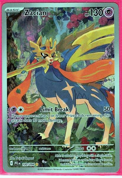 Zacian - Phantasmal Flames #100/094