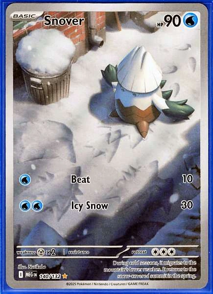Snover - Mega Evolution #140/132