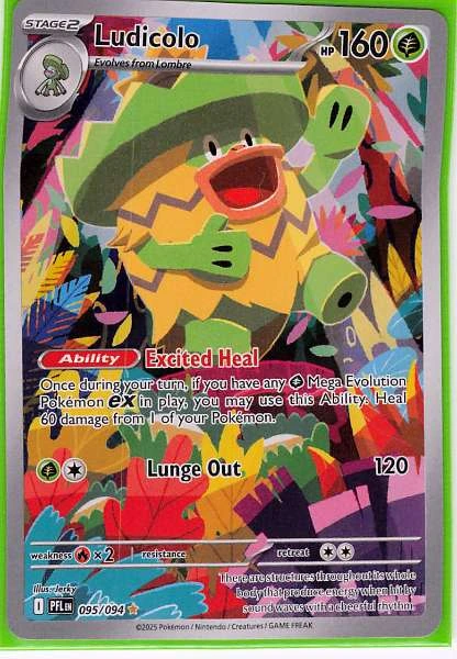 Ludicolo - Phantasmal Flames #095/094