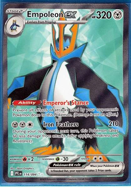 Empoleon ex - Phantasmal Flames #114/094