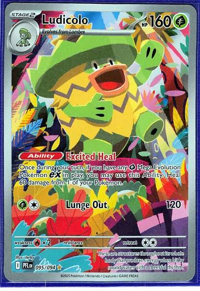 Ludicolo - Phantasmal Flames #095/094