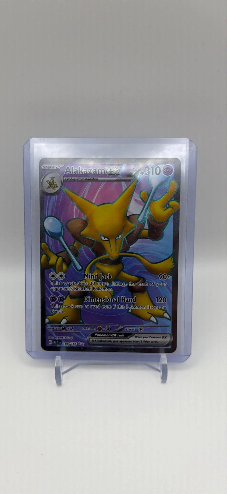 Alakazam ex #188/165