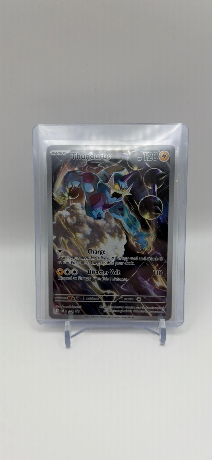 Thundurus - Scarlet & Violet Black Star Promos #SVP EN 209