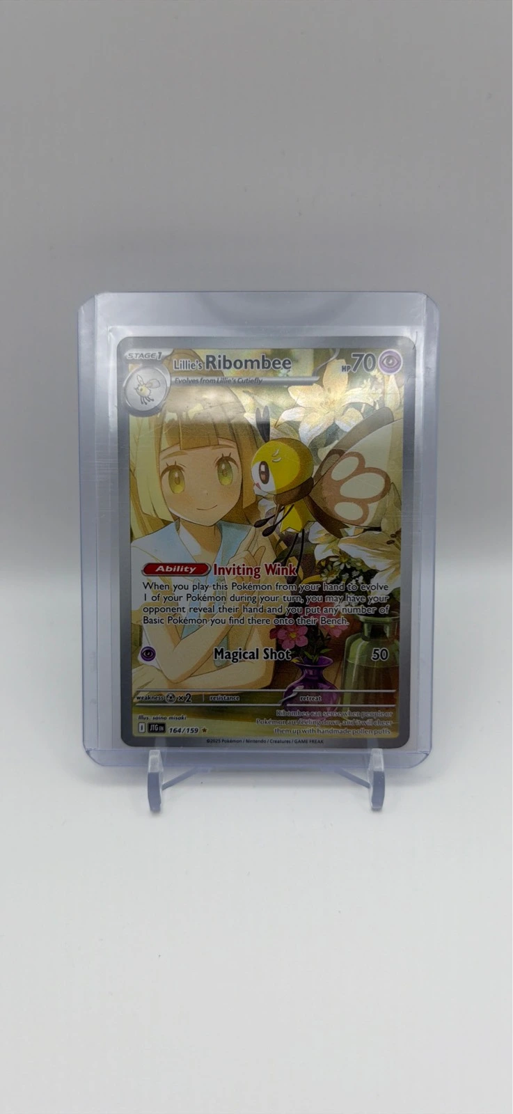 Lillie's Ribombee #164/159