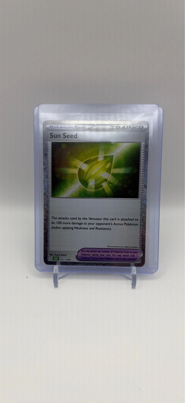 Sun Seed - Pokemon Trading Card Game Classic #027/034
