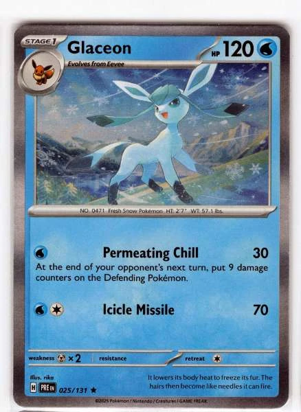 Glaceon - Prismatic Evolutions #025/131