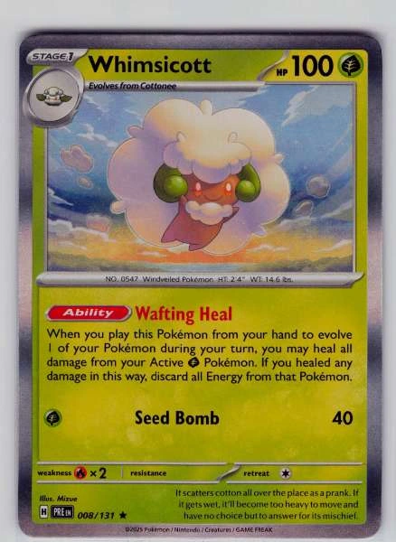Whimsicott - Prismatic Evolutions #008/131