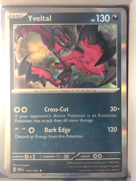Yveltal - Paradox Rift #118/182