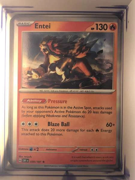 Entei - Obsidian Flames #030/197