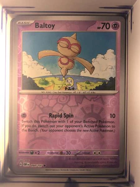 Baltoy - Obsidian Flames #094/197