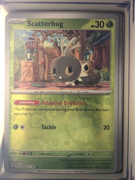 Scatterbug - Scarlet & Violet Base Set #008/198