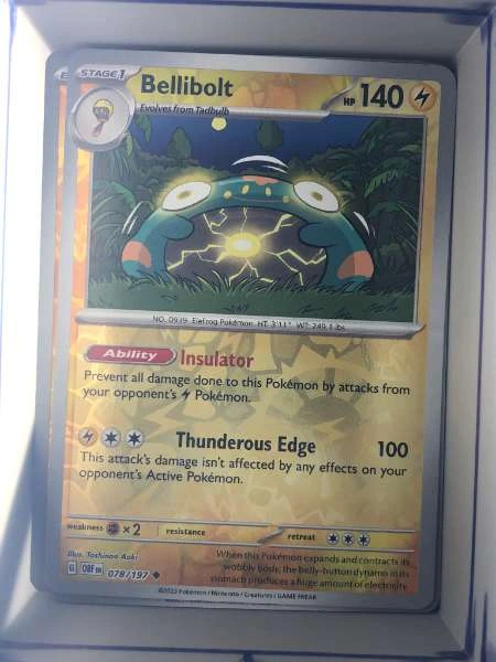 Bellibolt - Obsidian Flames #078/197