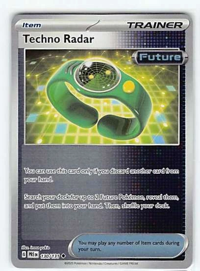 Techno Radar - Reverse Holo #130/131