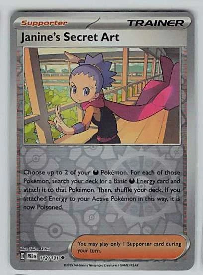 Janine's Secret Art  - Reverse Holo #112/131