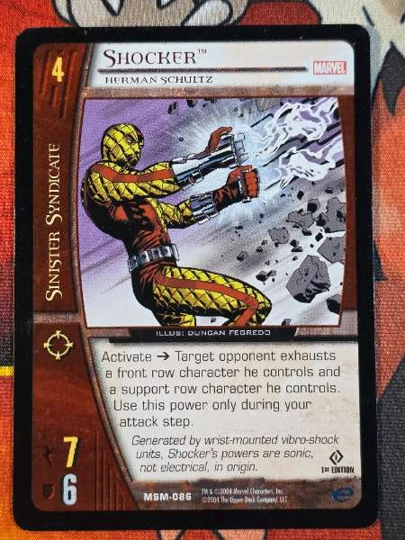 Shocker - Web of Spider-Man #MSM-086