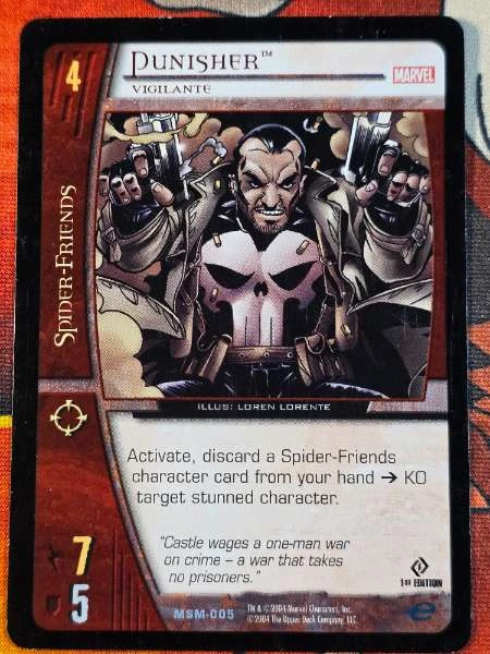 Punisher - Web of Spider-Man #MSM-005