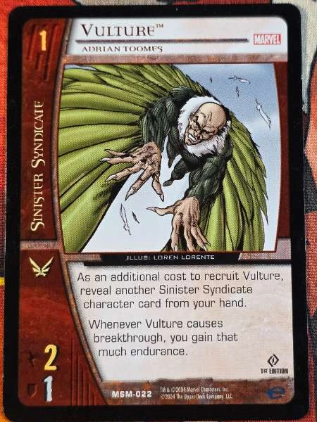 Vulture - Web of Spider-Man #MSM-022