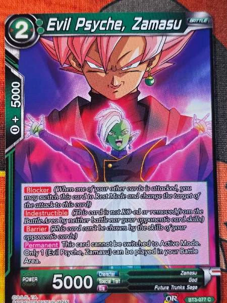 Evil Psyche, Zamasu - Cross Worlds #BT3-077