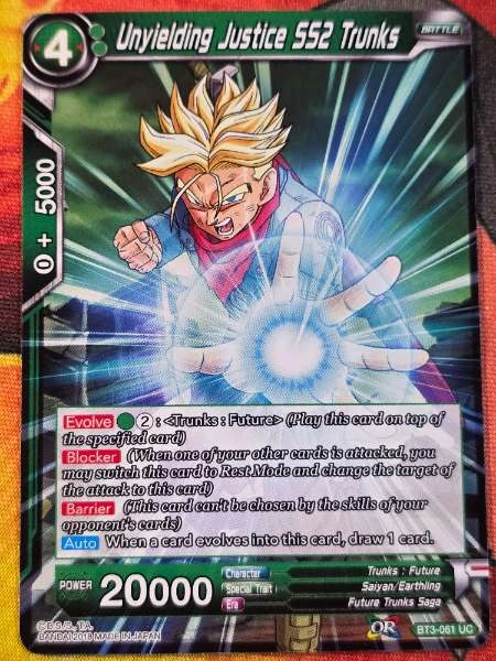 Unyielding Justice SS2 Trunks - Cross Worlds #BT3-061