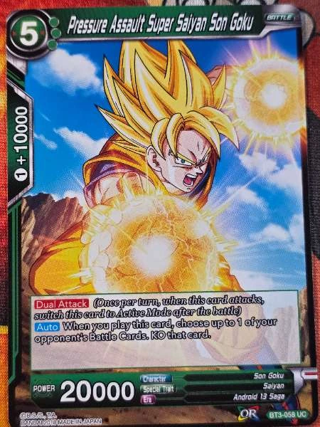 Pressure Assault Super Saiyan Son Goku - Cross Worlds #BT3-058