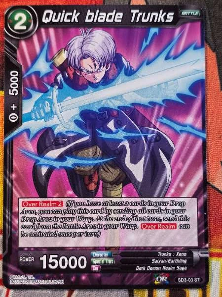 Quick blade Trunks - Cross Worlds #SD3-03