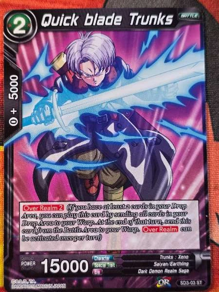 Quick blade Trunks - Cross Worlds #SD3-03