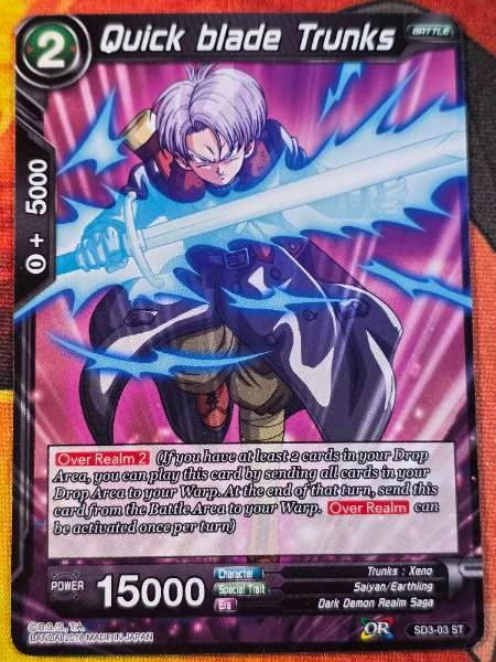 Quick blade Trunks - Cross Worlds #SD3-03