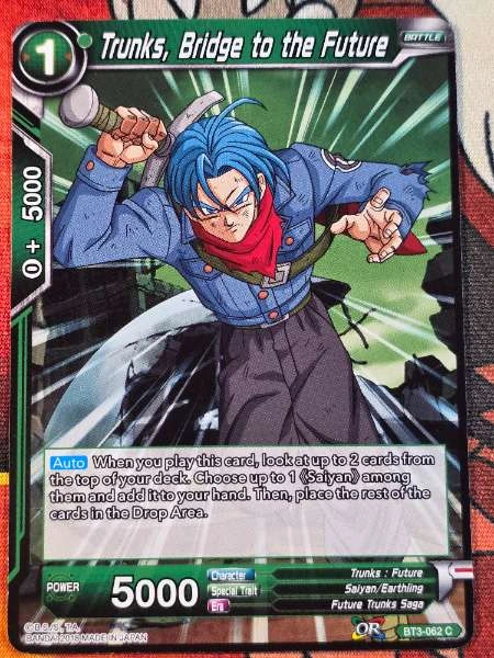 Trunks, Bridge to the Future - Battle Evolution #BT3-062