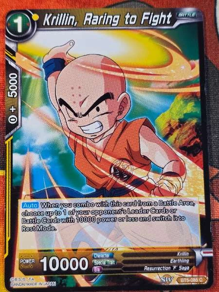Krillin, Raring to Fight - Miraculous Revival #BT5-085