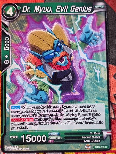 Dr. Myuu, Evil Genius - Miraculous Revival #BT5-069